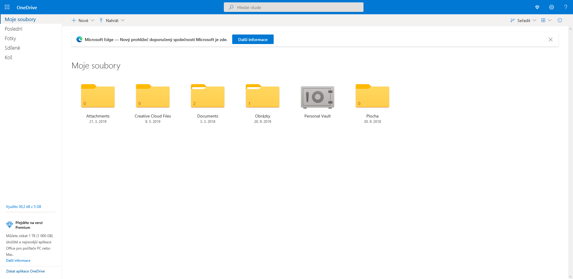 Imagem de referência relacionada a Microsoft OneDrive, item descrito como serviço de armazenamento em nuvem