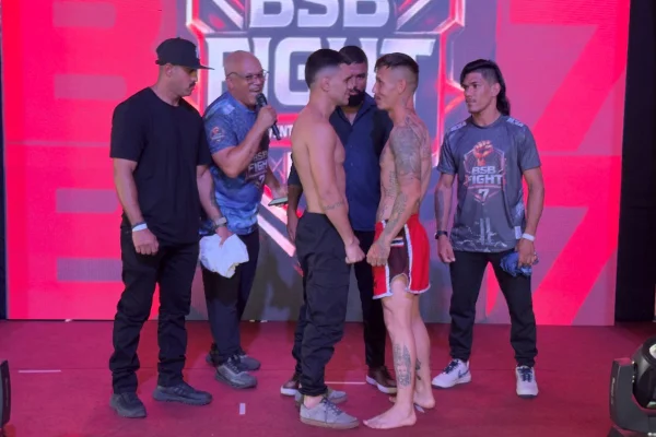 BSB Fight 7: pesagens e encaradas movimentam o evento antes das lutas