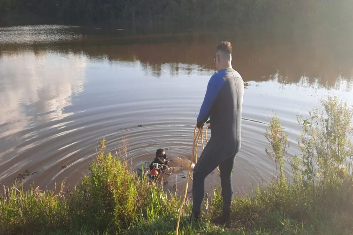 Bombeiros encontram corpo de homem que se afogou em represa