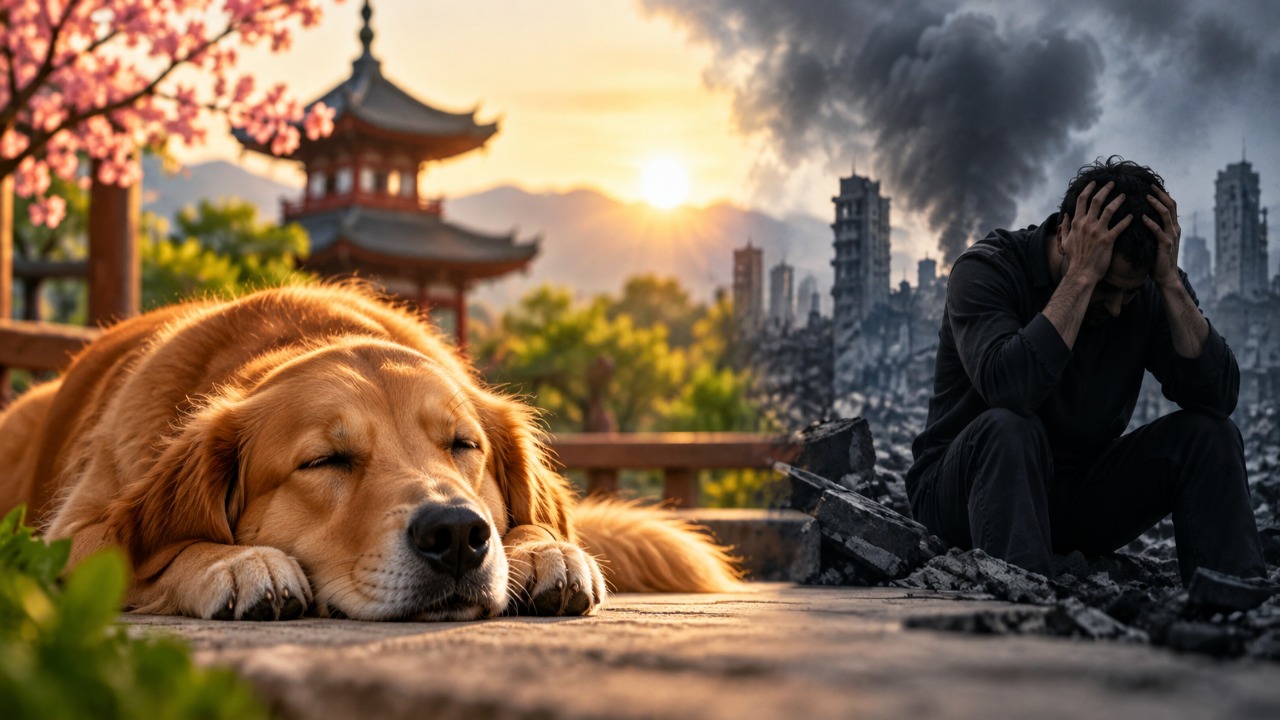 Provérbio chinês de hoje: “É melhor ser um cão em tempos de paz do que um ser humano em tempos de caos”; entenda a reflexão