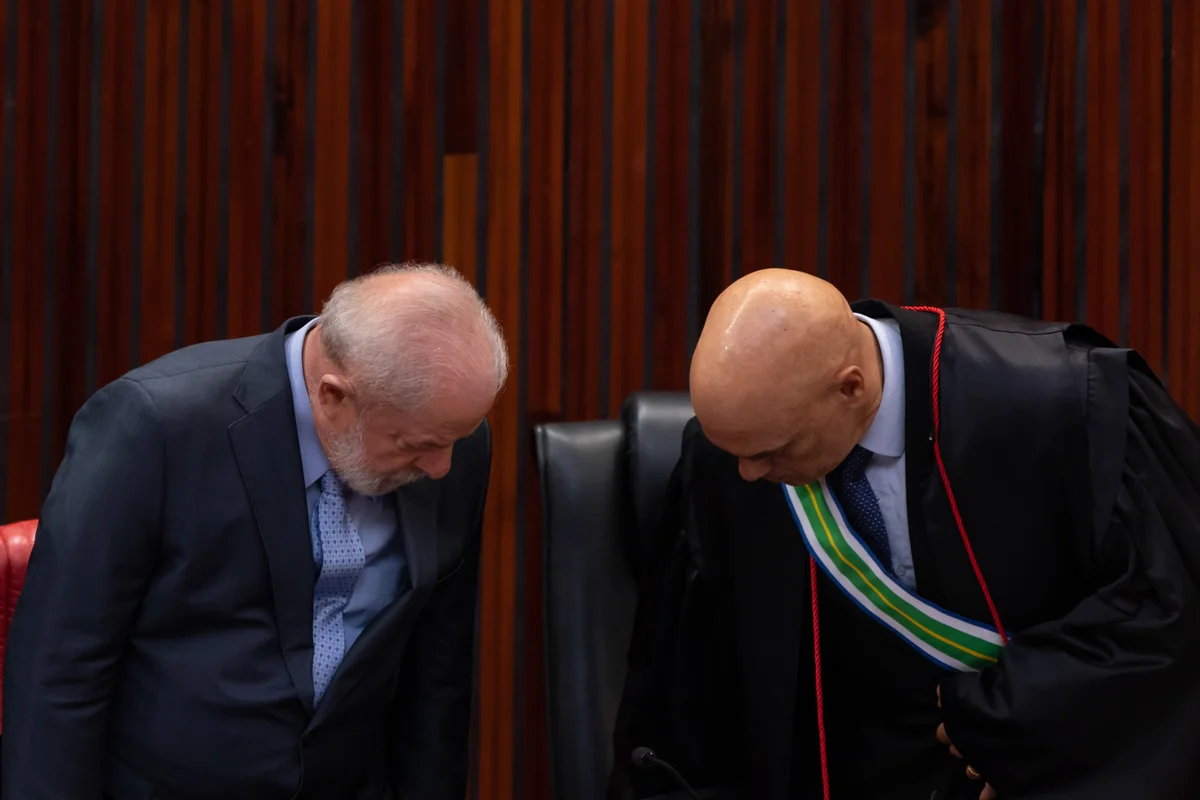 Presidente Lula e Alexandre de Moraes do STF - Metrópoles 2