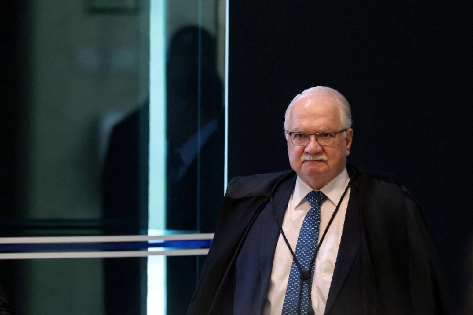 Presidente do Supremo Tribunal Federal, Edson Fachin, durante sessão da corte em Brasília