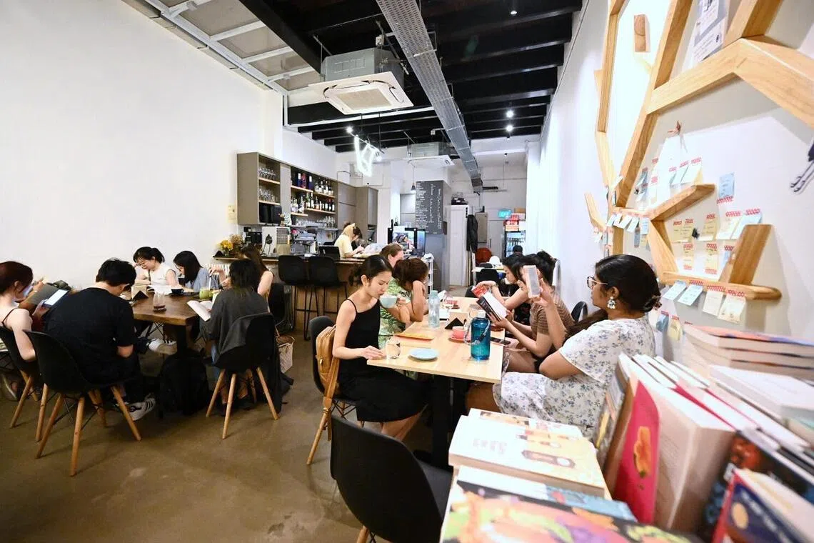 Book Bar in Duxton Road has played host to book clubs and readings but also food pop-ups.