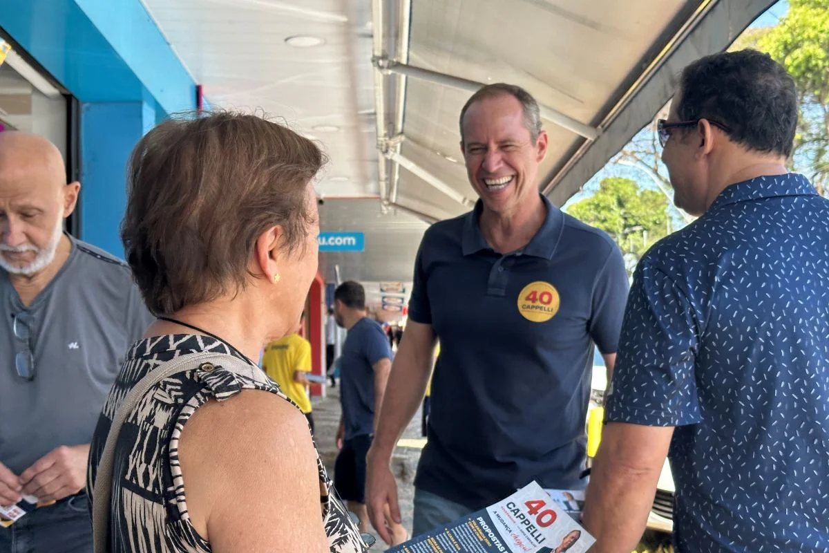 No Núcleo Bandeirante, Cappelli reforça promessa de "Fila Zero" na Saúde