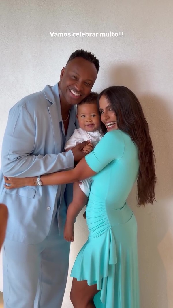 Bento, filho de Carol Peixinho e Thiaguinho, ganha festa luxuosa para 500 convidados