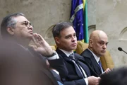 Ministros do STF, Flávio Dino, André Mendonça e Alexandre de Moraes