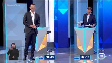 Debate RJ: Eduardo Paes (PSD) pergunta para Douglas Ruas (PL) sobre obras no Noroeste Fluminense