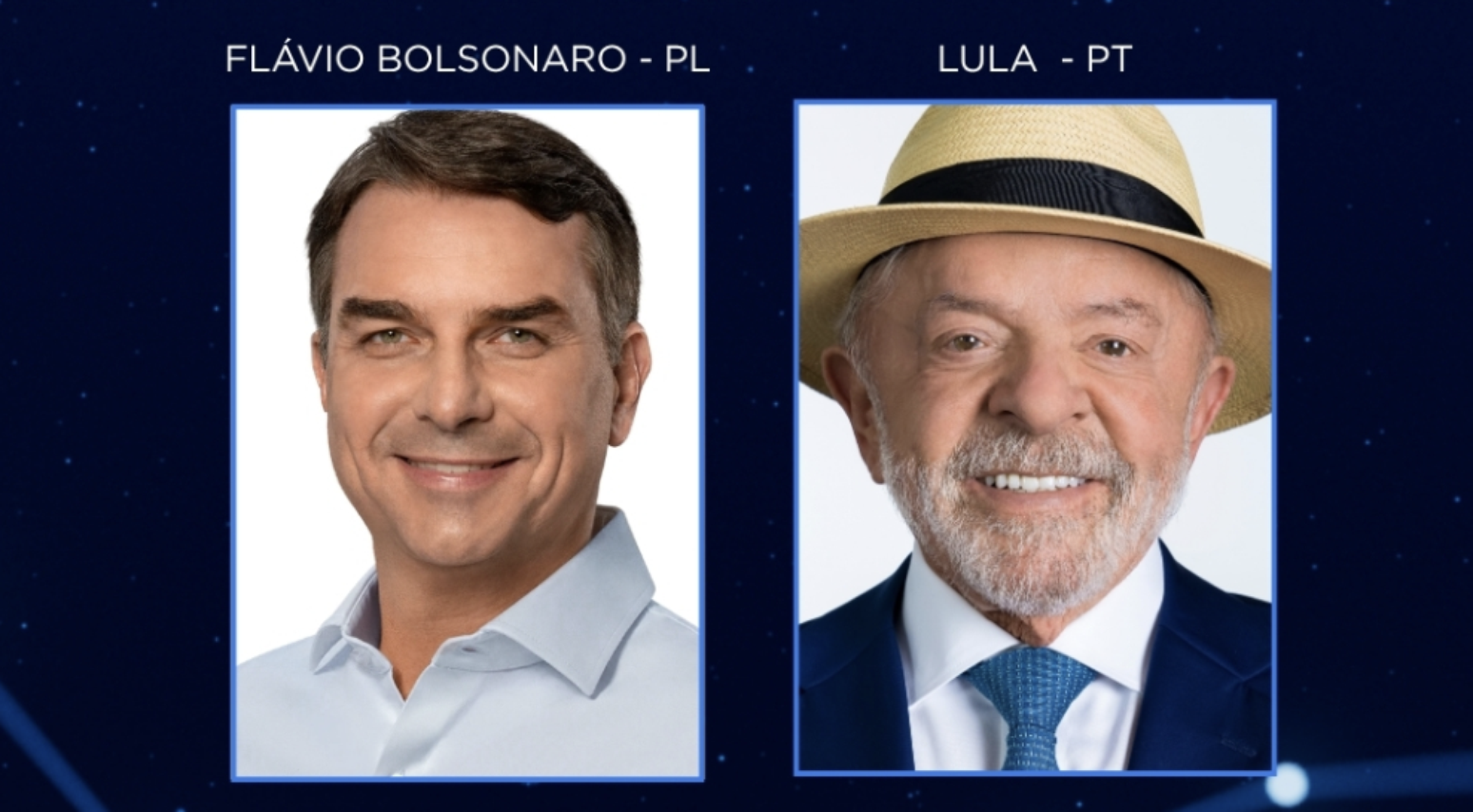 Fl&aacute;vio Bolsonaro e Lula est&atilde;o confirmados no debate da Band