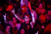 Comemoração da vitória de Lula em Brasília