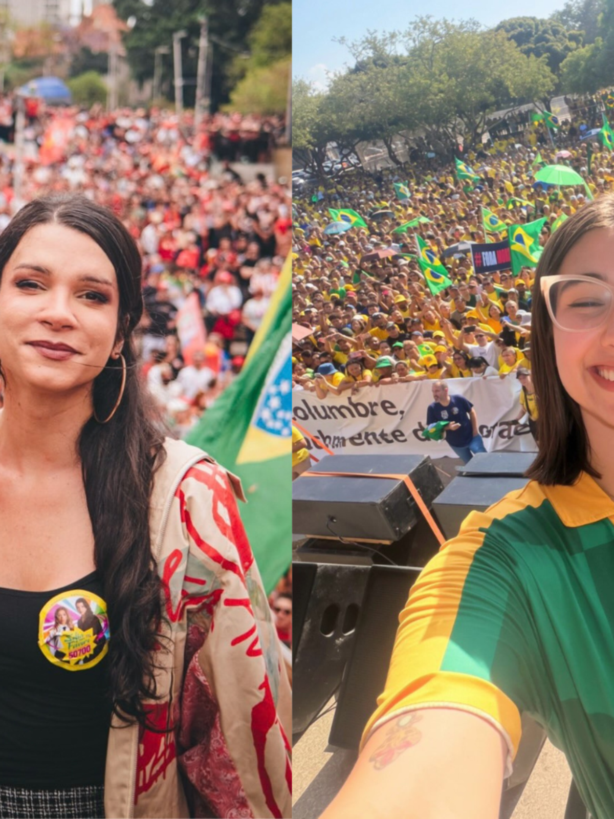 Sofia Favero aciona MP contra Eduarda Campopiano por suposta transfobia contra Erika Hilton