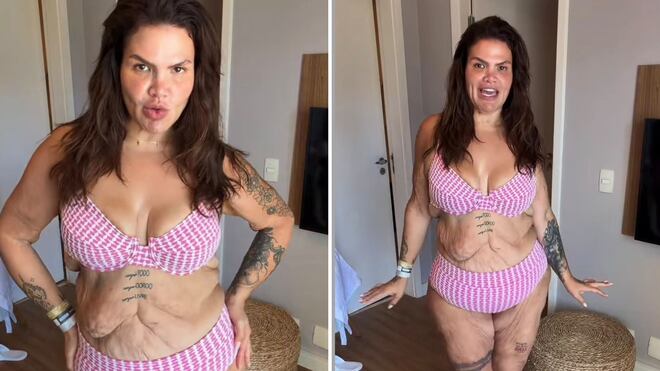Após eliminar mais de 100 kg, Thais Carla rebate críticas e reforça mensagem de autoestima