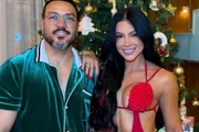 Belo usou verde no Natal e Rayane Figliuzzi brincou sobre ter mais filhos