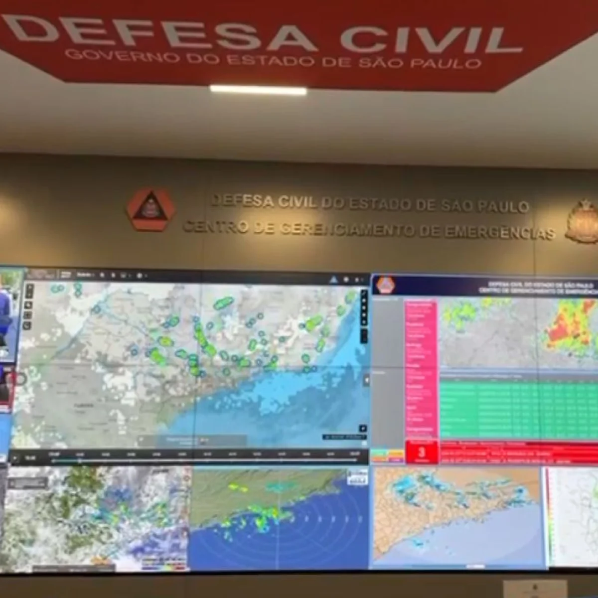 Defesa Civil: chuvas, granizo e deslizamentos podem atingir SP nesta terça