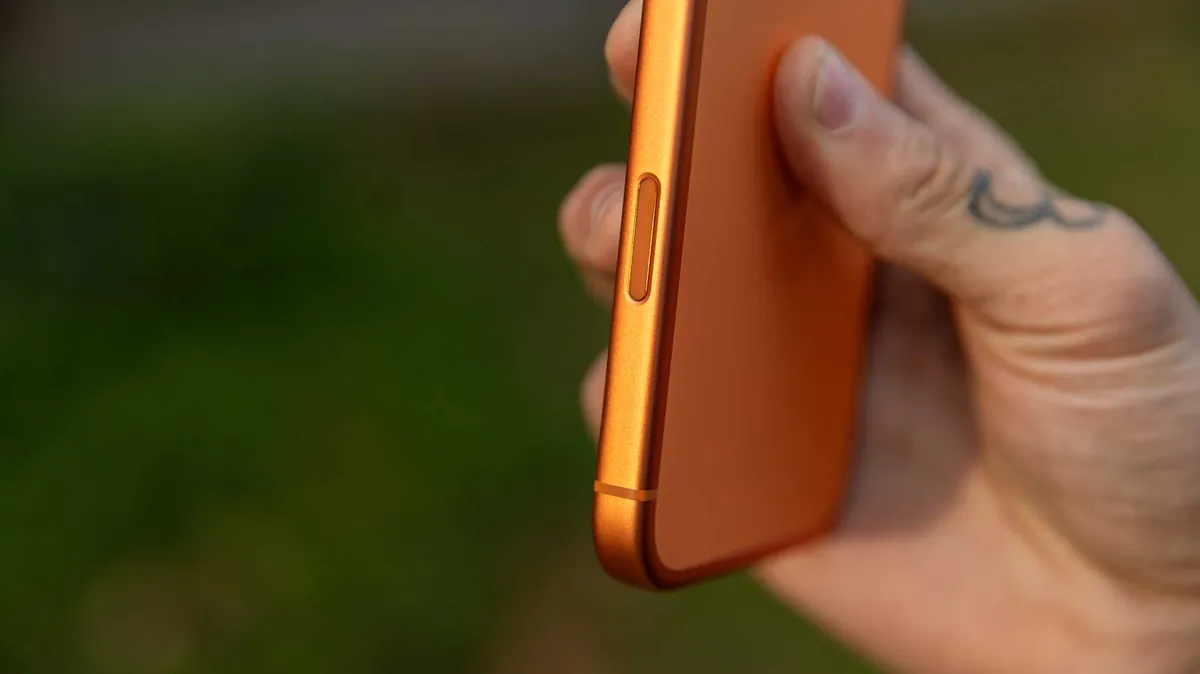iPhone 17 Pro Botão Configurações da Câmera
