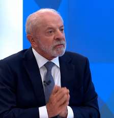 Lula participou de sabatina na Globo Foto: