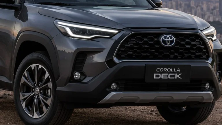 Picape do Corolla ganha nome e data para chegar ao Brasil