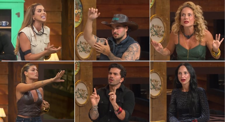 Alfredo Amaral e Murilo Dias ficam cara a cara em confusão pesada: ‘Vou arrebentar você no meio’