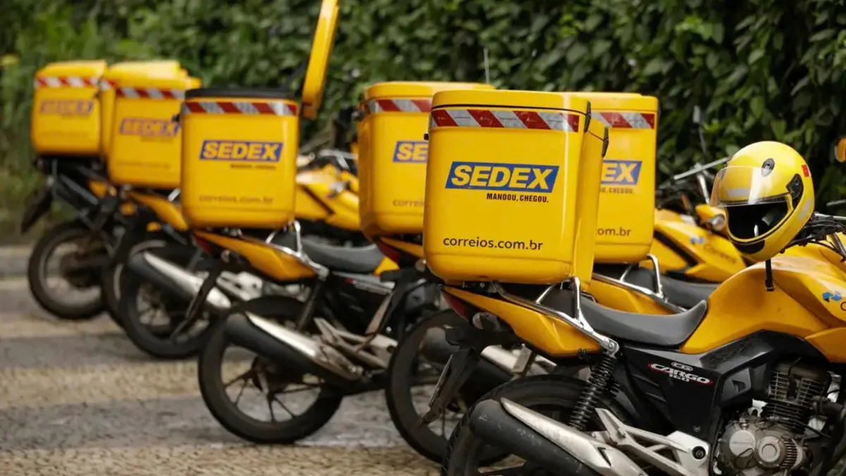 motos sedex correios