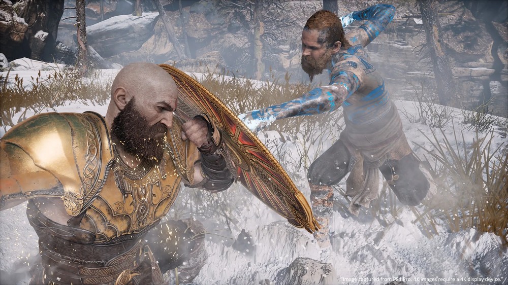 Embarque com Kratos em uma aventura pelas terras nórdicas em God of War (2018) — Foto: Reprodução/PS Blog
