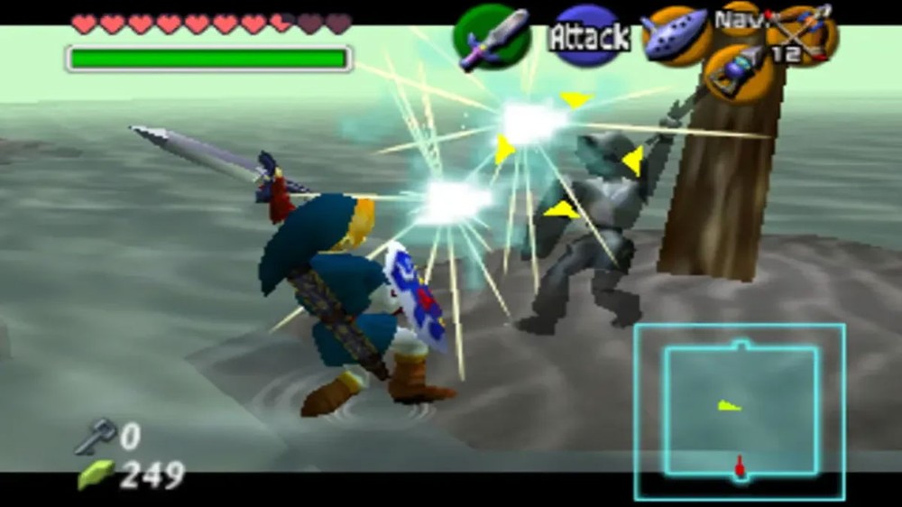 The Legend of Zelda: Ocarina of Time traz aventura clássica de Link em mundo fantástico — Foto: Divulgação/Nintendo