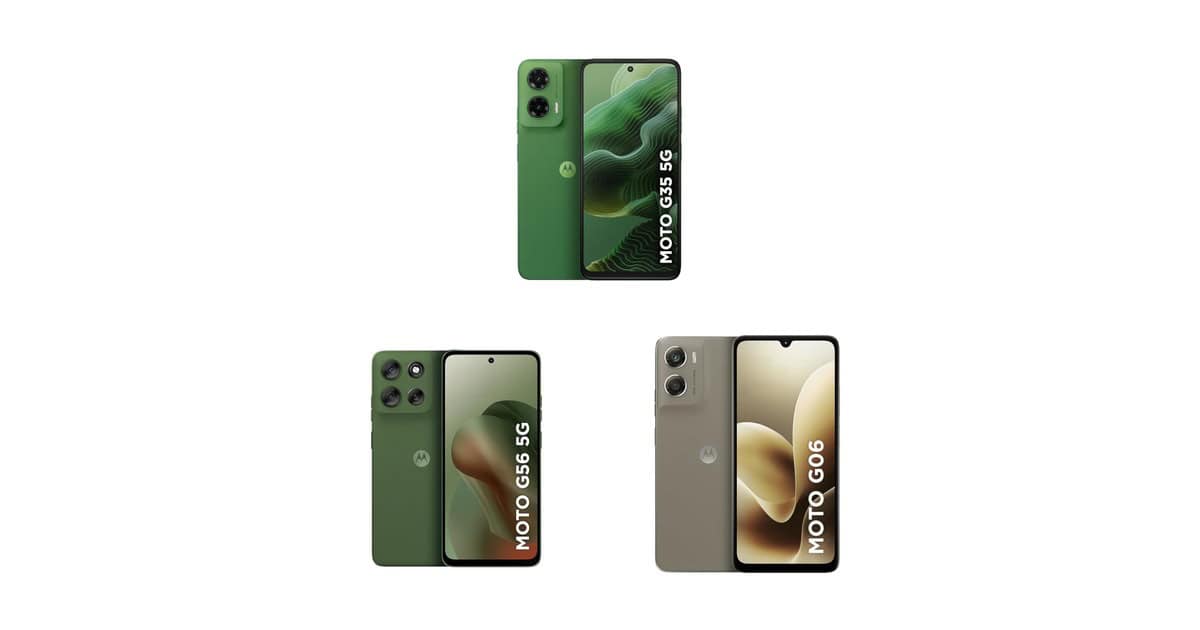 Motorola em destaque: smartphones 5G com câmera de 50MP e recursos premium em oferta
