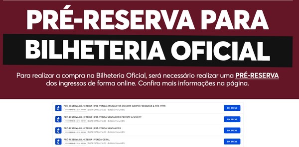 U2 no Brasil: como comprar ingressos no Ticketmaster