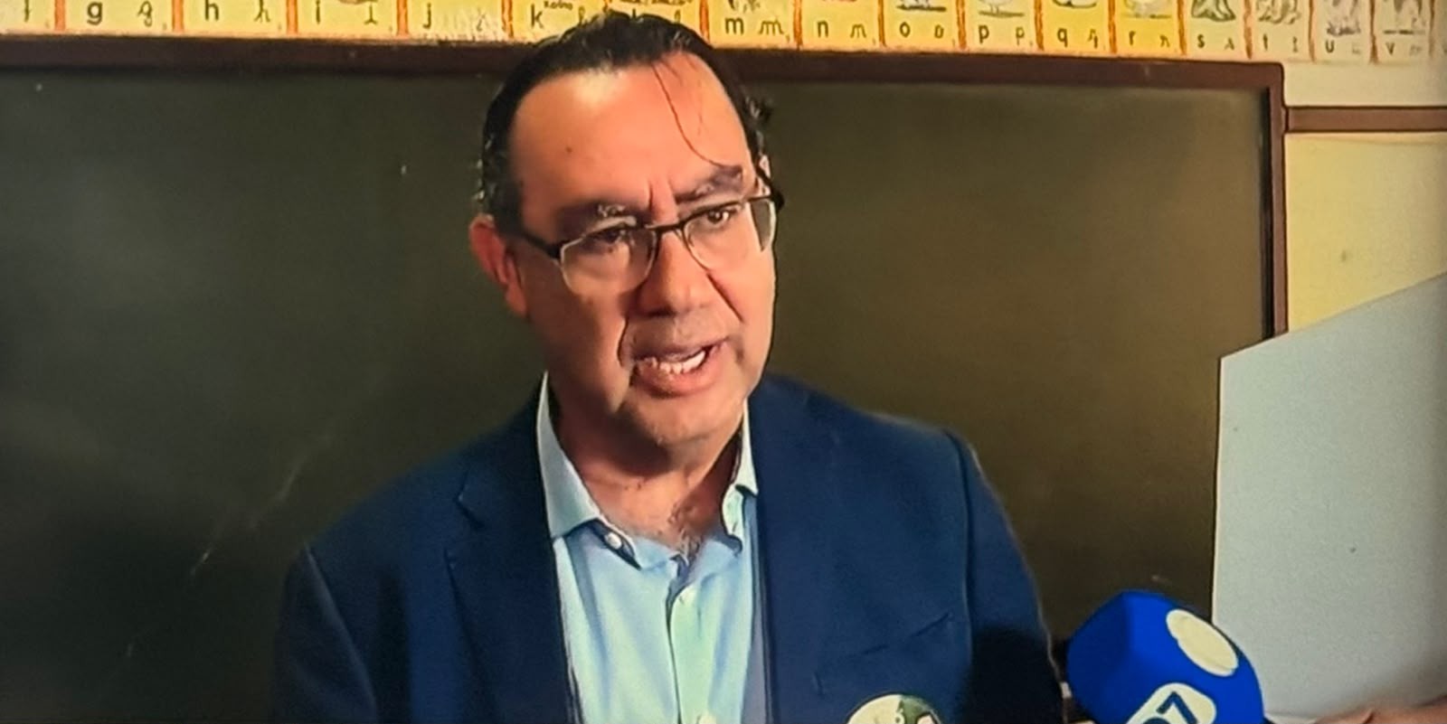 Augusto Cury vota em São Paulo — Foto: Reprodução