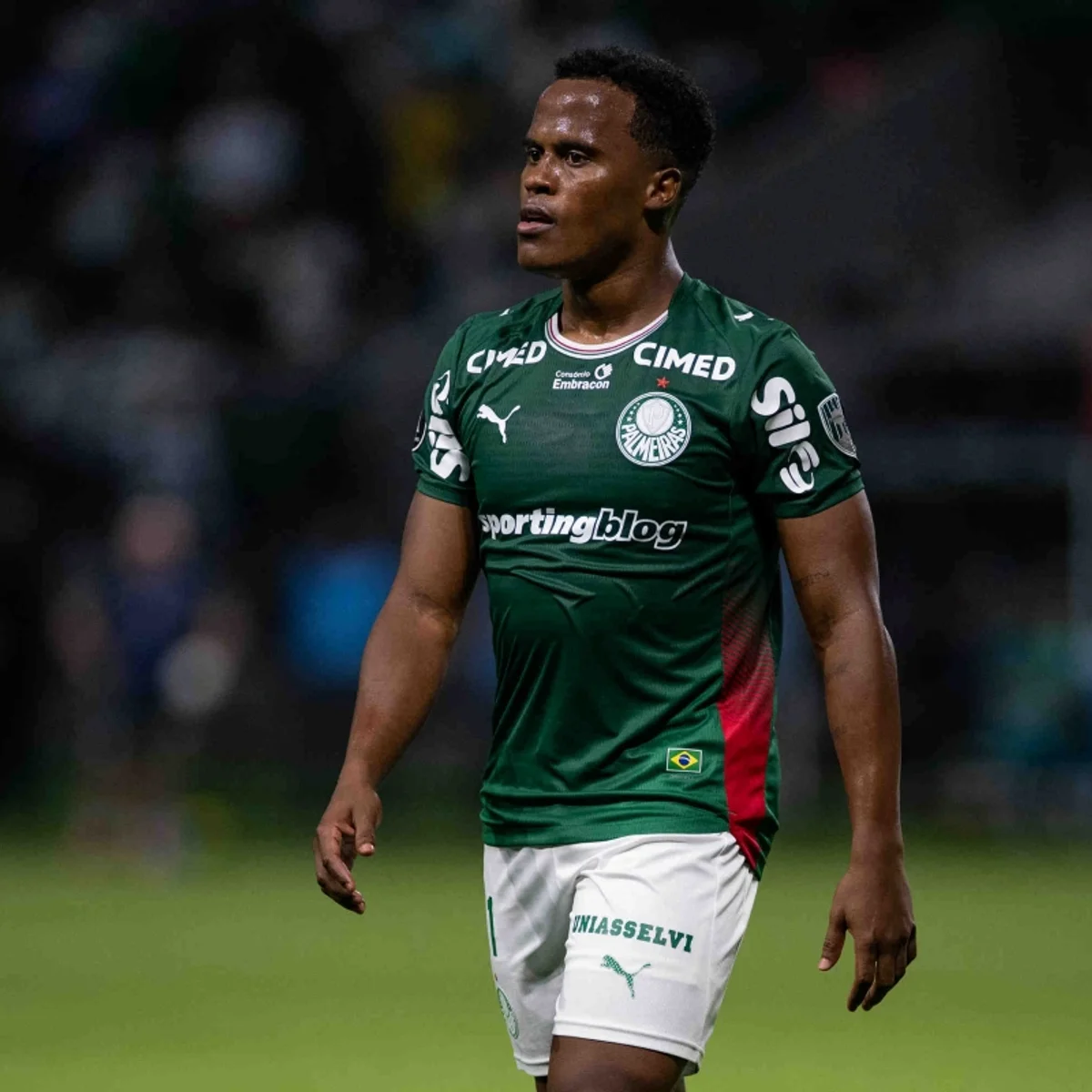 Jhon Arias provoca Fluminense com música em postagem nas redes sociais