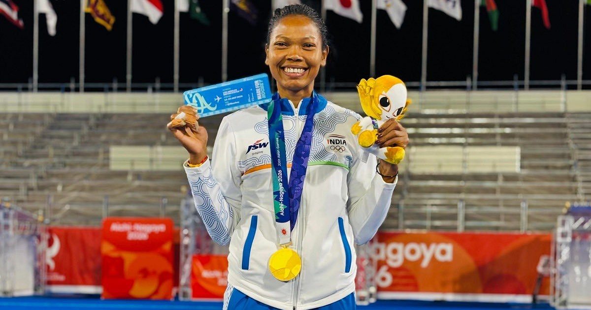 Salima Tete revela o segredo por trás da vitória do ouro da Índia