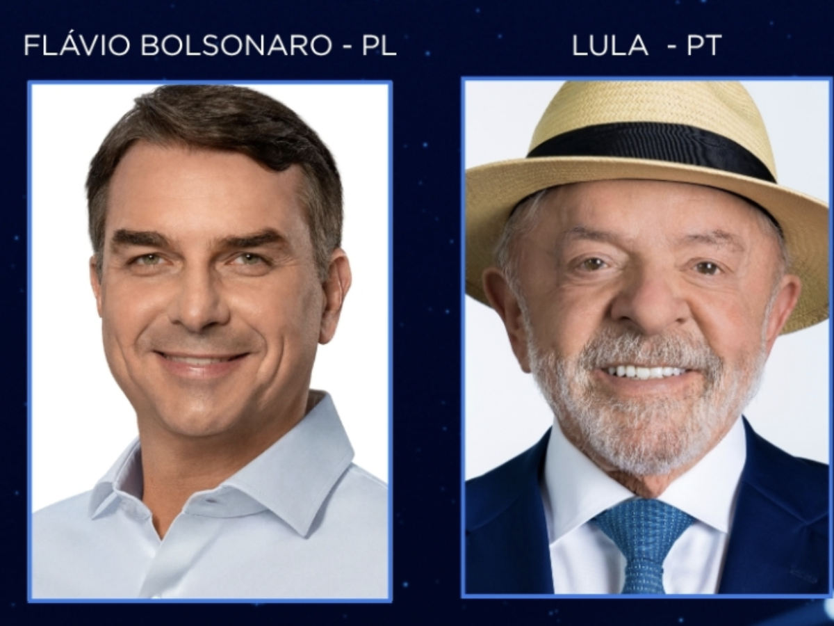 Após desistências e polêmicas, 1º debate entre Flávio Bolsonaro e Lula acontece hoje; veja horário e onde assistir