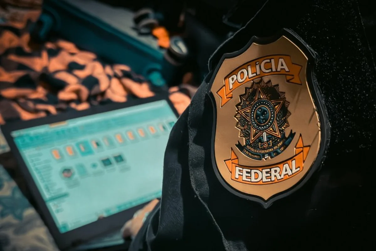 Foto genérica de agente da Polícia Federal