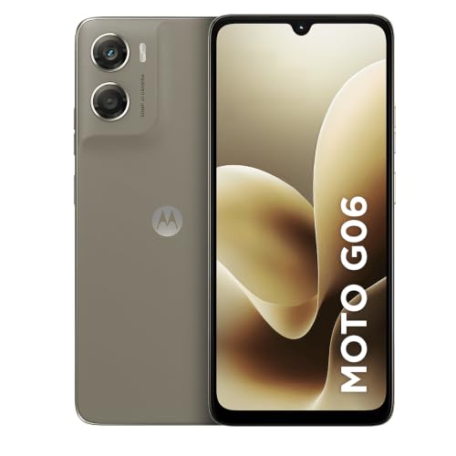 Smartphone Motorola Moto G06 - Bege