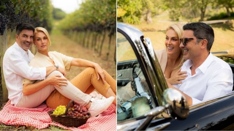 Ana Hickmann e Edu Guedes abrem álbum de lua de mel com histórias inusitadas: ‘Teve reencontro e surpresa’