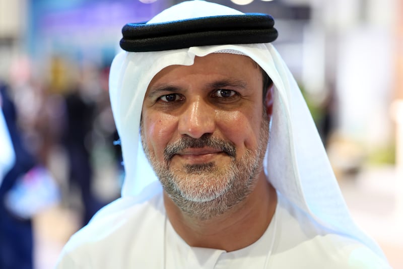 Tareq Al Hosani, chairman of Al Ain Farms Group, aims to have camel milk on every table. Chris Whiteoak / The National