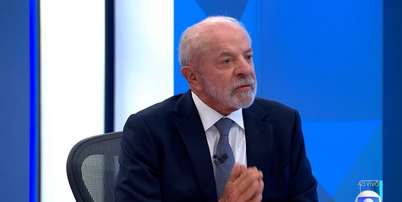 Lula participou de sabatina na Globo Foto: